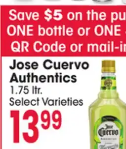 Jewel-Osco Jose Cuervo Authentics offer