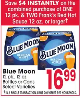 Jewel-Osco Blue Moon offer