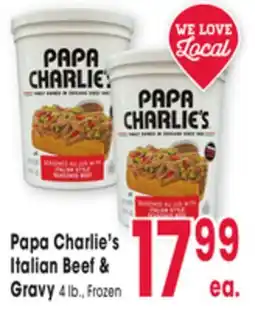 Jewel-Osco Papa Charlie's Italian Beef & Gravy offer