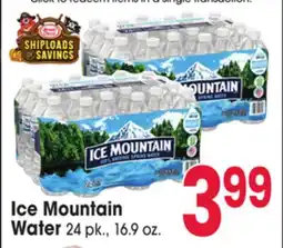 Jewel-Osco Ice Mountain Water offer