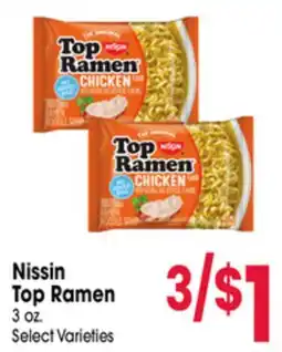 Jewel-Osco Nissin Top Ramen offer