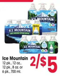 Jewel-Osco Ice Mountain offer