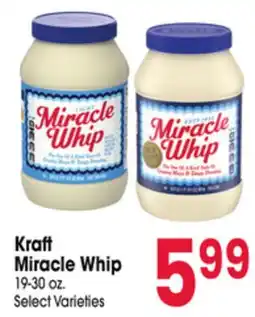 Jewel-Osco Kraft Miracle Whip offer