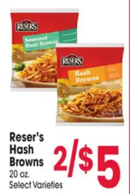 Jewel-Osco Reser's Hash Browns offer