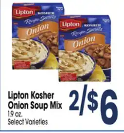 Jewel-Osco Lipton Kosher Onion Soup Mix offer