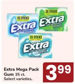 Jewel-Osco Extra Mega Pack Gum offer