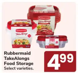 Jewel-Osco Rubbermaid TakeAlongs Food Storage offer