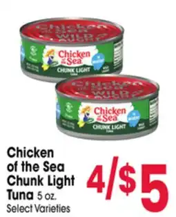Jewel-Osco Chicken of the Sea Chunk Light Tuna offer
