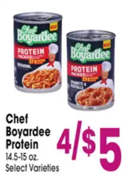 Jewel-Osco Chef Boyardee Protein offer