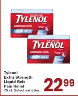 Jewel-Osco Tylenol Extra Strength Liquid Gels Pain Relief offer