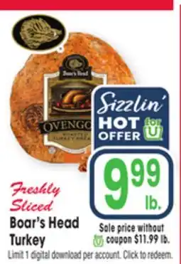 Jewel-Osco Boar's Head Turkey offer