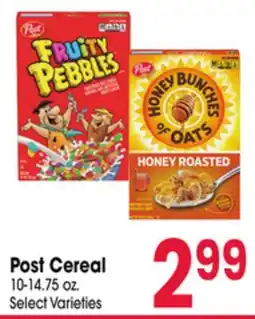 Jewel-Osco Post Cereal offer