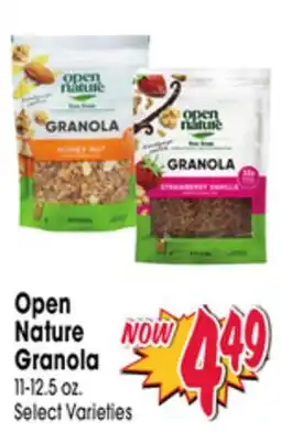 Jewel-Osco Open Nature Granola offer