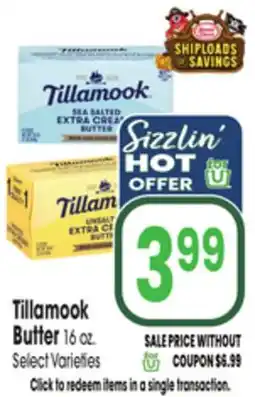 Jewel-Osco Tillamook Butter offer