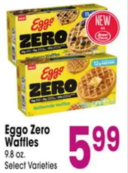 Jewel-Osco Eggo Zero Waffles offer