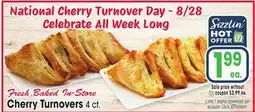 Jewel-Osco Cherry Turnovers offer