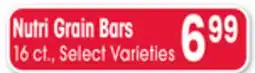 Jewel-Osco Nutri Grain Bars offer
