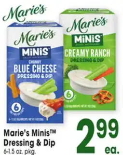 Jewel-Osco Marie's Minis Dressing & Dip offer