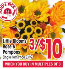 Jewel-Osco Little Blooms Rose & Pompons offer