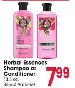 Jewel-Osco Herbal Essences Shampoo or Conditioner offer