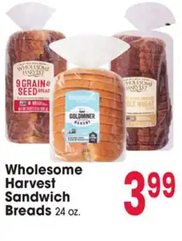 Jewel-Osco Wholesome Harvest Sandwich Breads offer