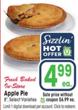 Jewel-Osco Apple Pie offer