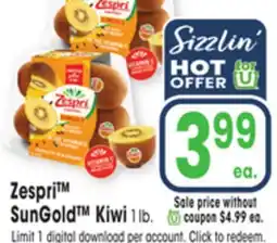 Jewel-Osco Zespri SunGold Kiwi offer