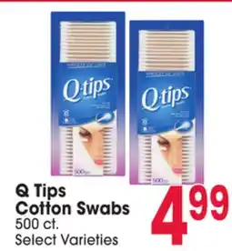 Jewel-Osco Q Tips Cotton Swabs offer