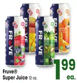 Jewel-Osco Fruve Super Juice offer