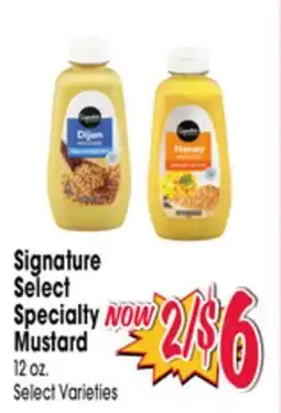 Jewel-Osco Signature Select Specialty Mustard offer