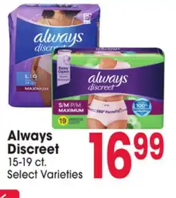 Jewel-Osco Always Discreet offer
