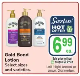 Jewel-Osco Gold Bond Lotion offer