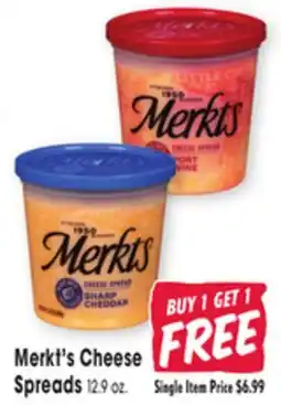 Jewel-Osco Merkt's Cheese Spreads offer
