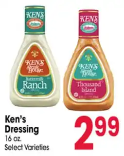 Jewel-Osco Ken's Dressing offer