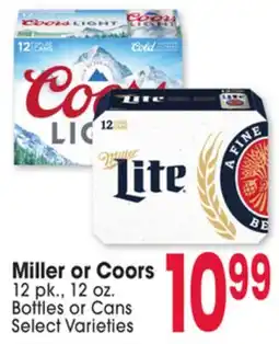 Jewel-Osco Miller or Coors offer