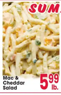 Jewel-Osco Mac & Cheddar Salad offer