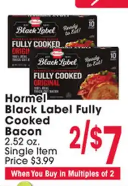 Jewel-Osco Hormel Black Label Fully Cooked Bacon offer