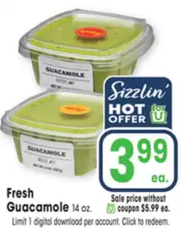 Jewel-Osco Fresh Guacamole offer