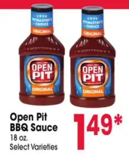 Jewel-Osco Open Pit BBQ Sauce offer