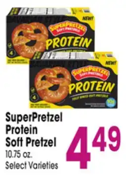 Jewel-Osco SuperPretzel Protein Soft Pretzel offer