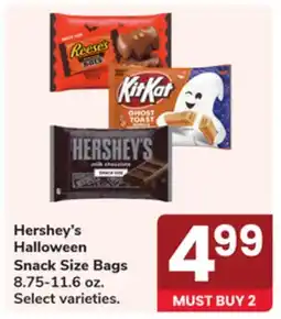 Jewel-Osco Hershey's Halloween Snack Size Bags offer