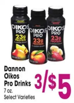 Jewel-Osco Dannon Oikos Pro Drinks offer