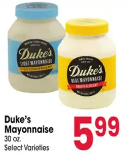 Jewel-Osco Duke's Mayonnaise offer