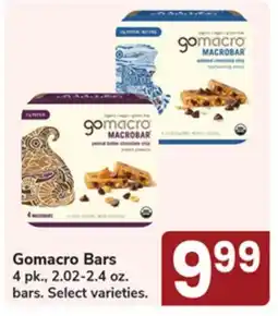 Jewel-Osco Gomacro Bars offer