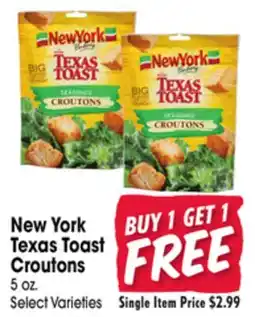 Jewel-Osco New York Texas Toast Croutons offer
