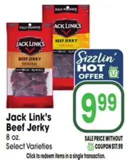 Jewel-Osco Jack Link's Beef Jerky offer
