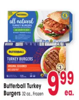 Jewel-Osco Butterball Turkey Burgers offer