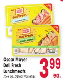 Jewel-Osco Oscar Mayer Deli Fresh Lunchmeats offer