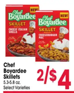 Jewel-Osco Chef Boyardee Skillets offer