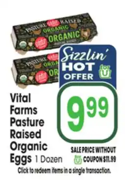 Jewel-Osco Vital Farms Pasture Raised Organic Eggs offer